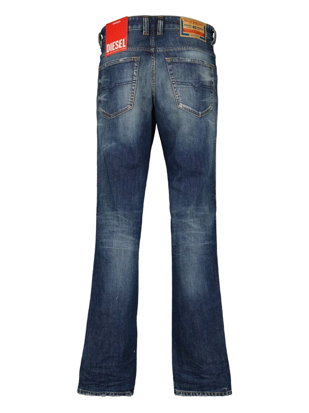 Diesel D-Vyl 1993 faded bootcut jeans - Blauw