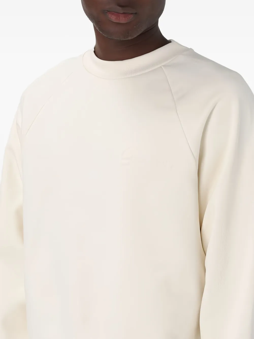 Garment Workshop Raglan-sleeve Sweatshirt In Brown