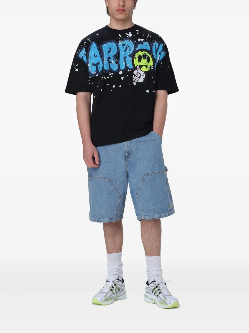 BARROW utility-pocket denim shorts | Denim Shorts | Image 2