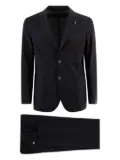 Tombolini two-button patch-pocket suit - Black