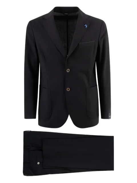 Tombolini two-button patch-pocket suit