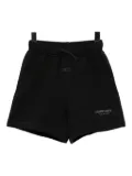 FEAR OF GOD ESSENTIALS KIDS embossed-logo shorts - Black