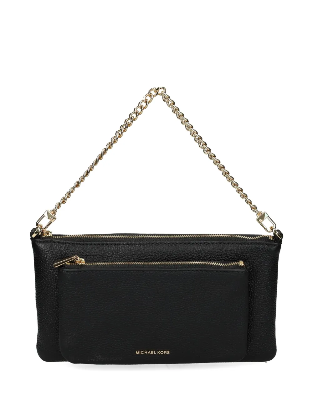 Michael Kors Schoudertas met logo Zwart