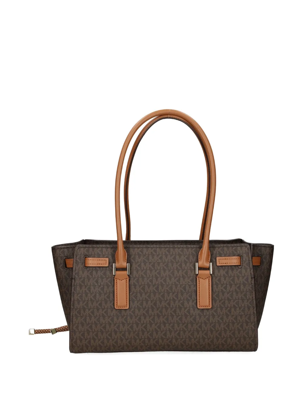Michael Kors Draagtas met logoplakkaat Bruin