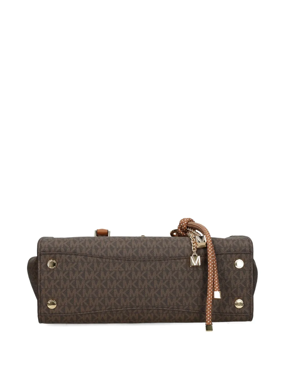 Michael Kors Draagtas met logoplakkaat Bruin