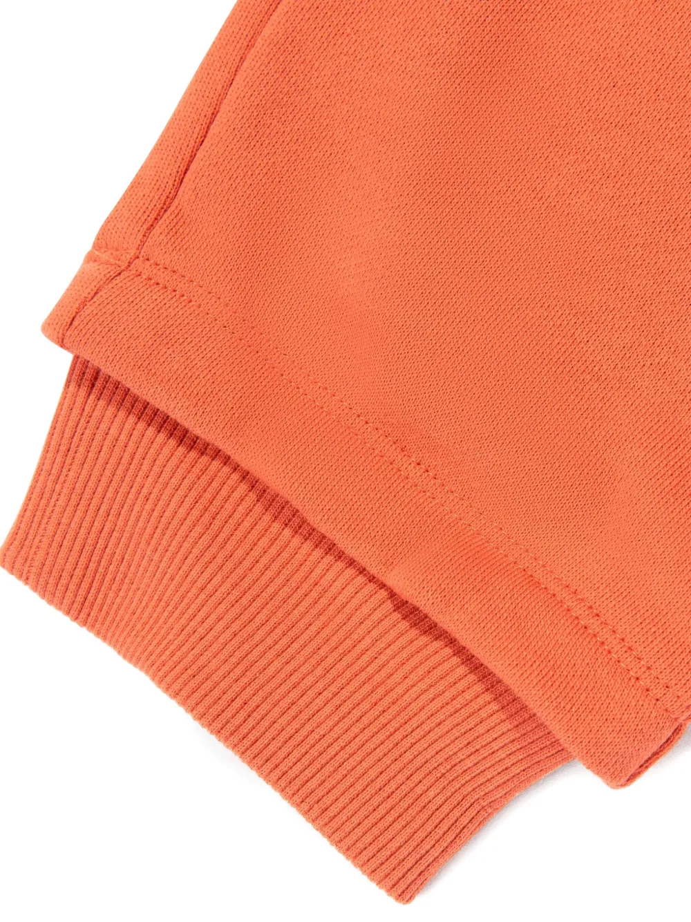 Emporio Armani Kids Broek met logopatch Oranje