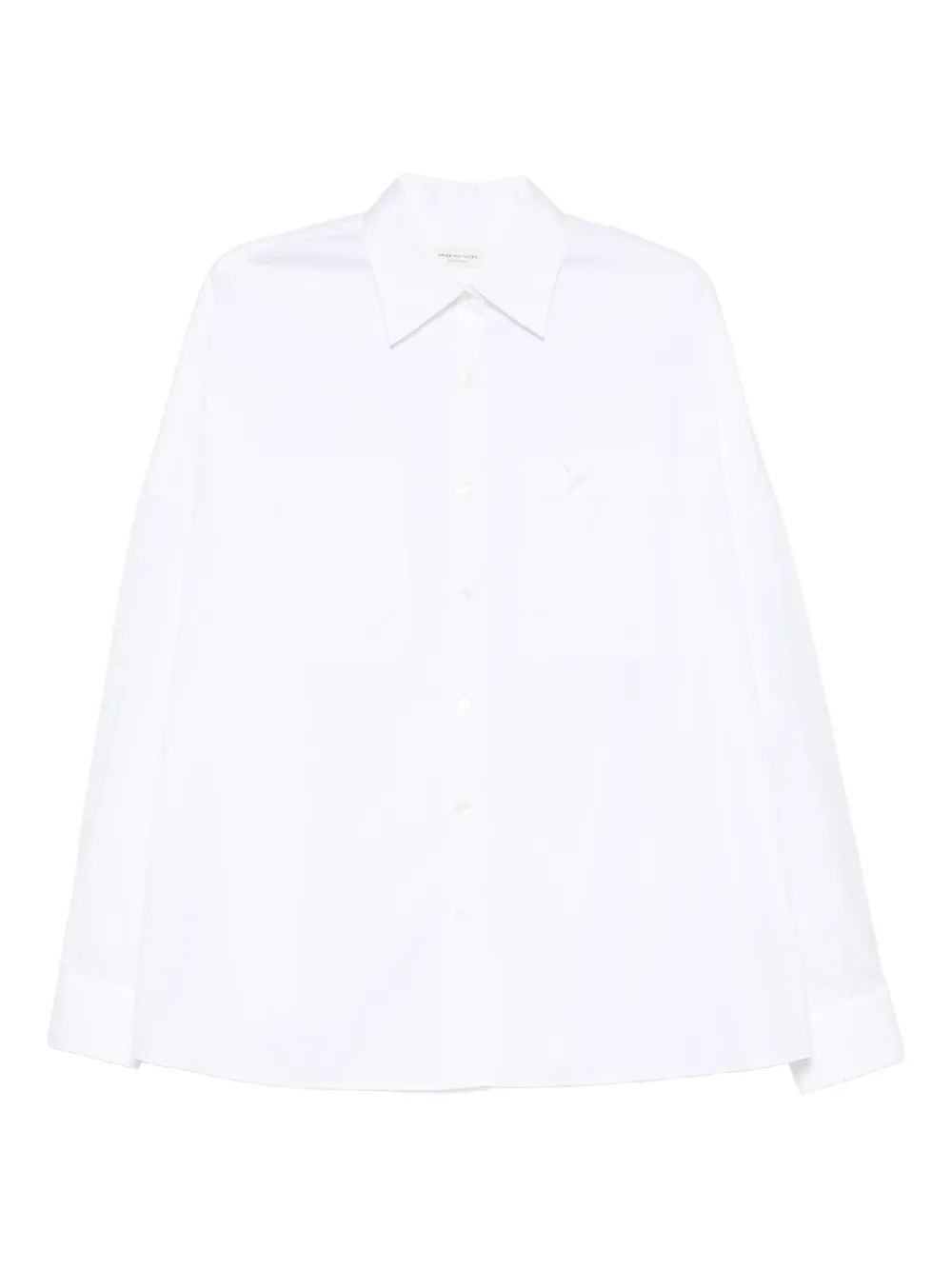 Dries Van Noten Pre-Owned 2010s cotton shirt | White | Image 1