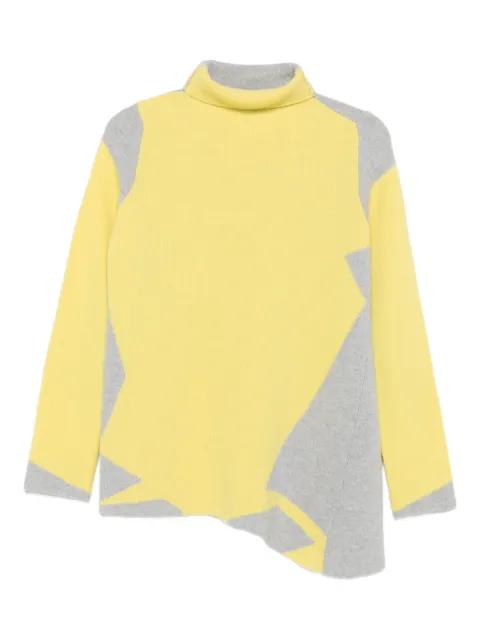 Cividini  panelled wool sweater