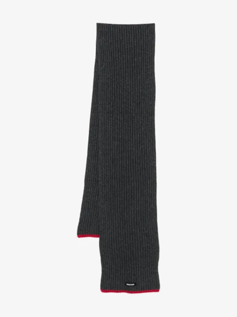 MSGM ribbed-knit scarf