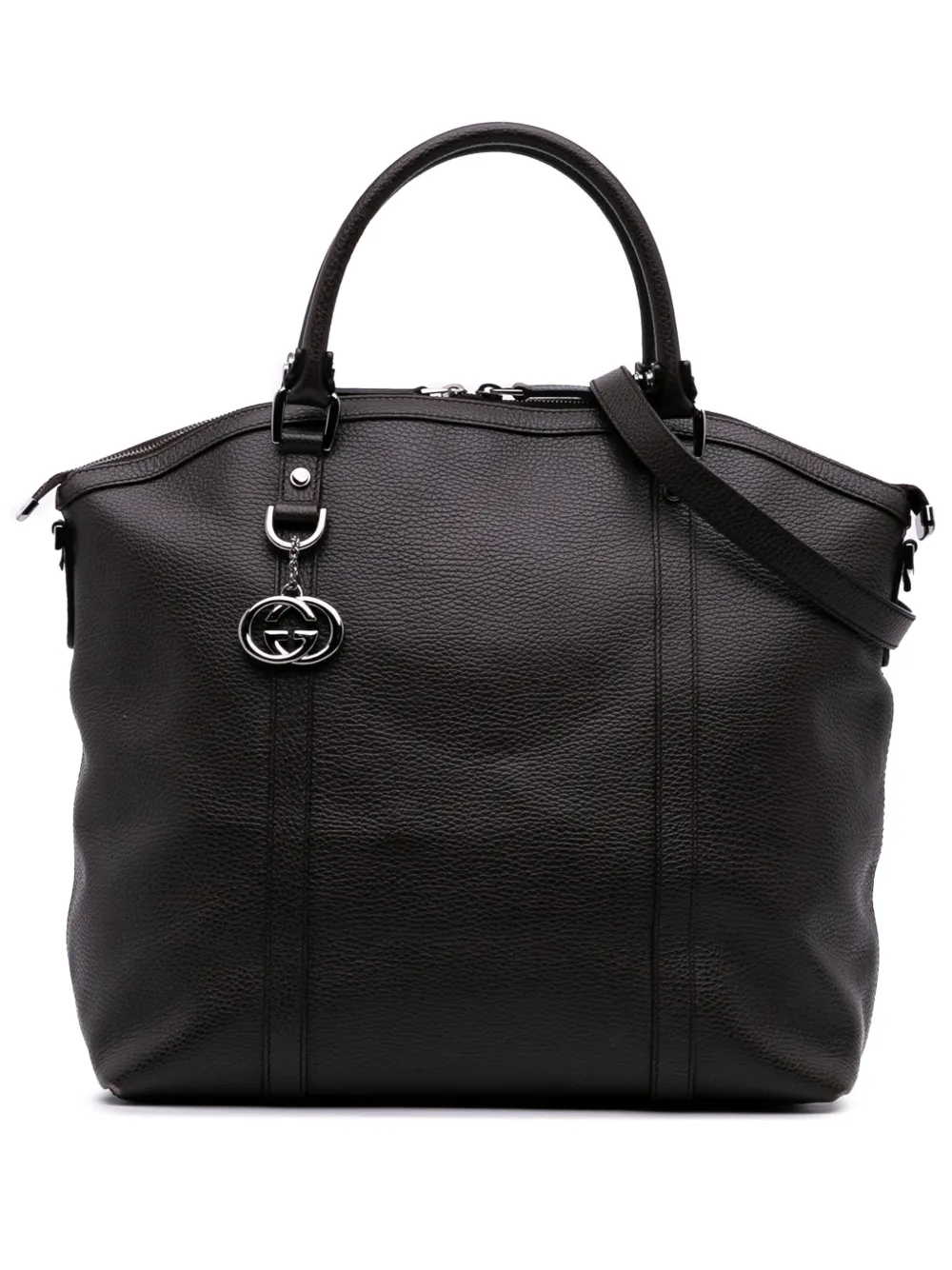 2016-2025 Large Leather GG Charm Dome satchel