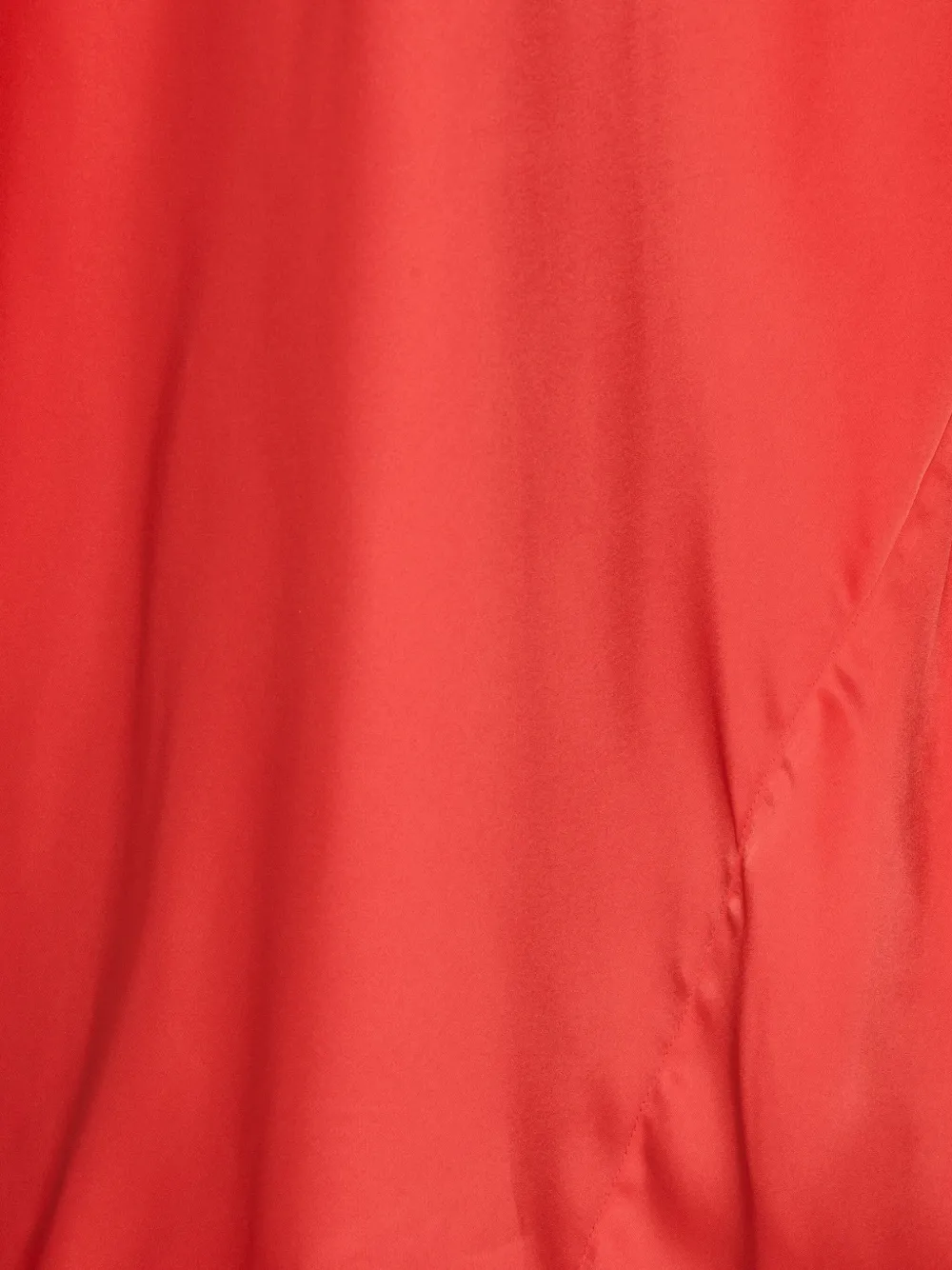 Rotate Birger Christensen Halter Neck Satin Floor-length Dress In Red