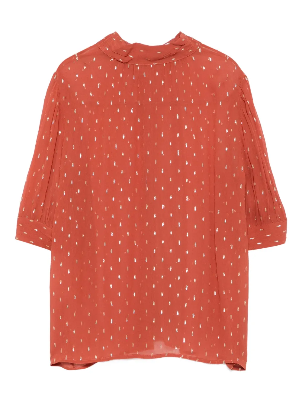 Ba&Sh metallic-dot button blouse | Blouses | Image 2