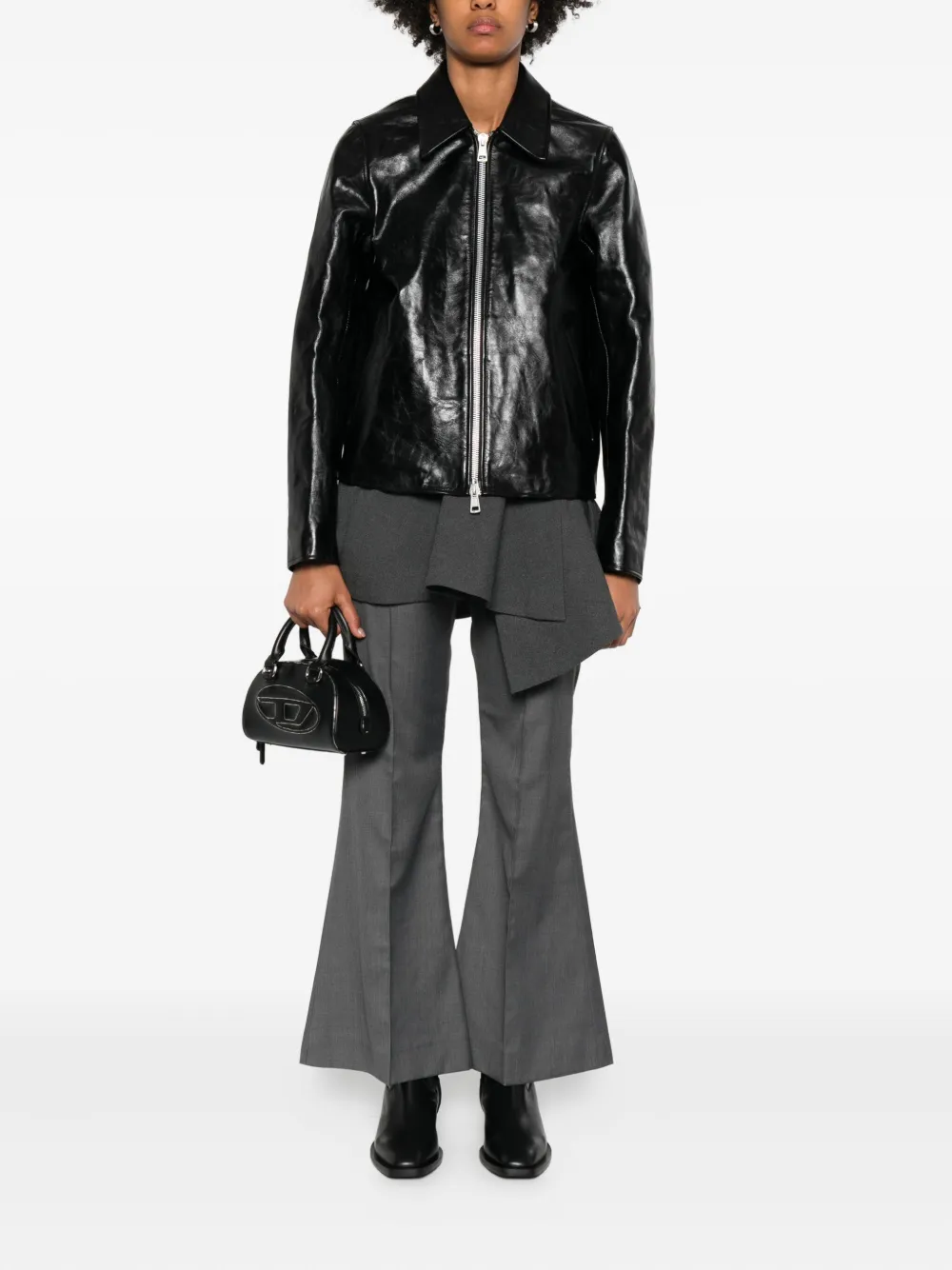 OUR LEGACY  leather zip-front jacket | Leather Jackets | Image 2