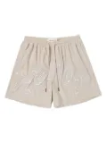 Honor The Gift embroidered-logo trunk shorts - Neutrals