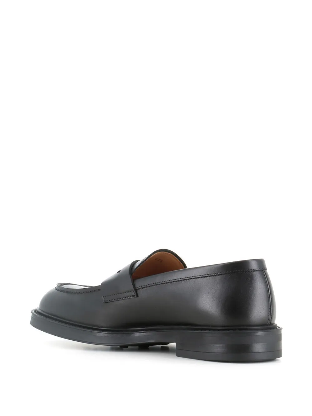 Henderson Baracco penny-leather loafers Black
