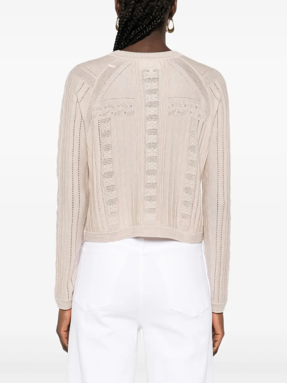 Ba&Sh Puria vest met knopen Beige