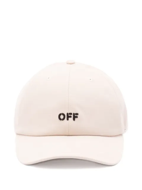 Off-White Off-logo stamp cap