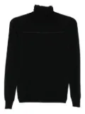 Drumohr roll-neck wool sweater - Black
