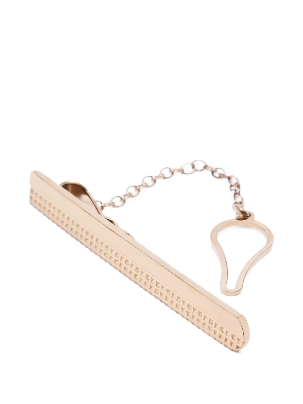 Giorgio Armani textured tie bar | Accessories | Image 2