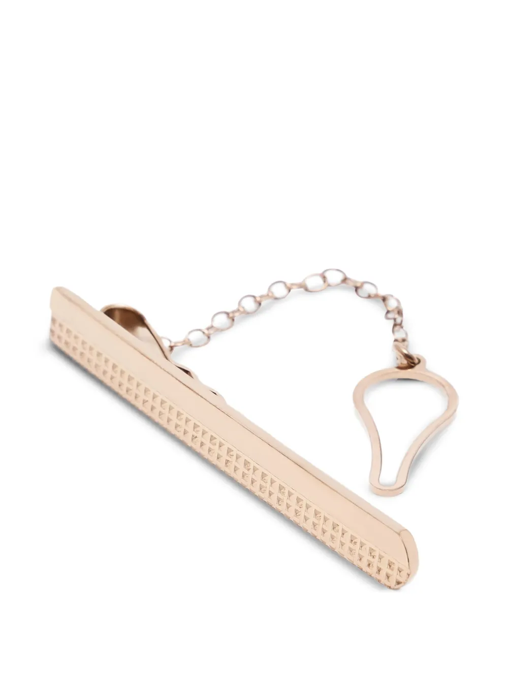 Giorgio Armani textured tie bar | Accessories | Image 2
