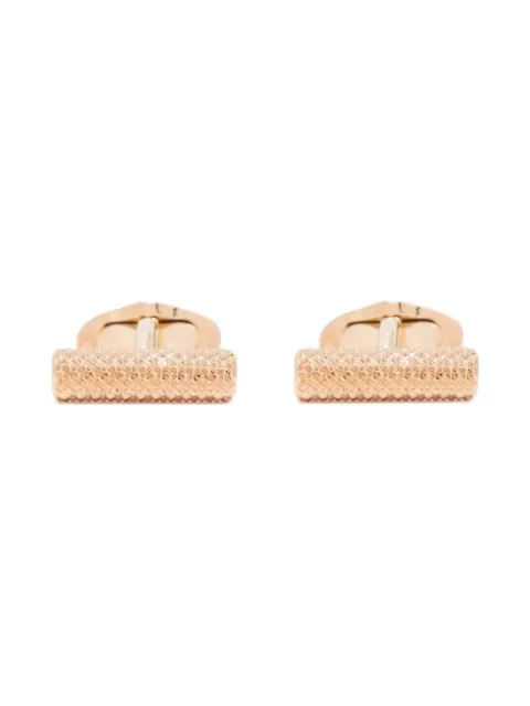 Giorgio Armani multi-faceted bar cufflinks