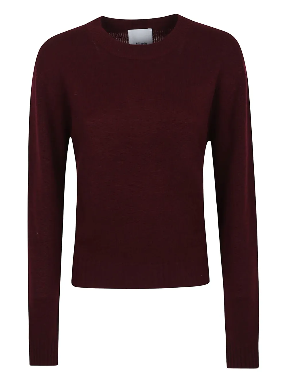 Allude crew-neck cashmere sweater Rood