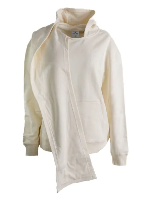 Courrèges draped hoodie