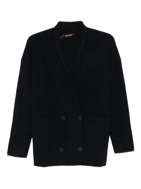 Max Mara double-breasted ribbed cardigan