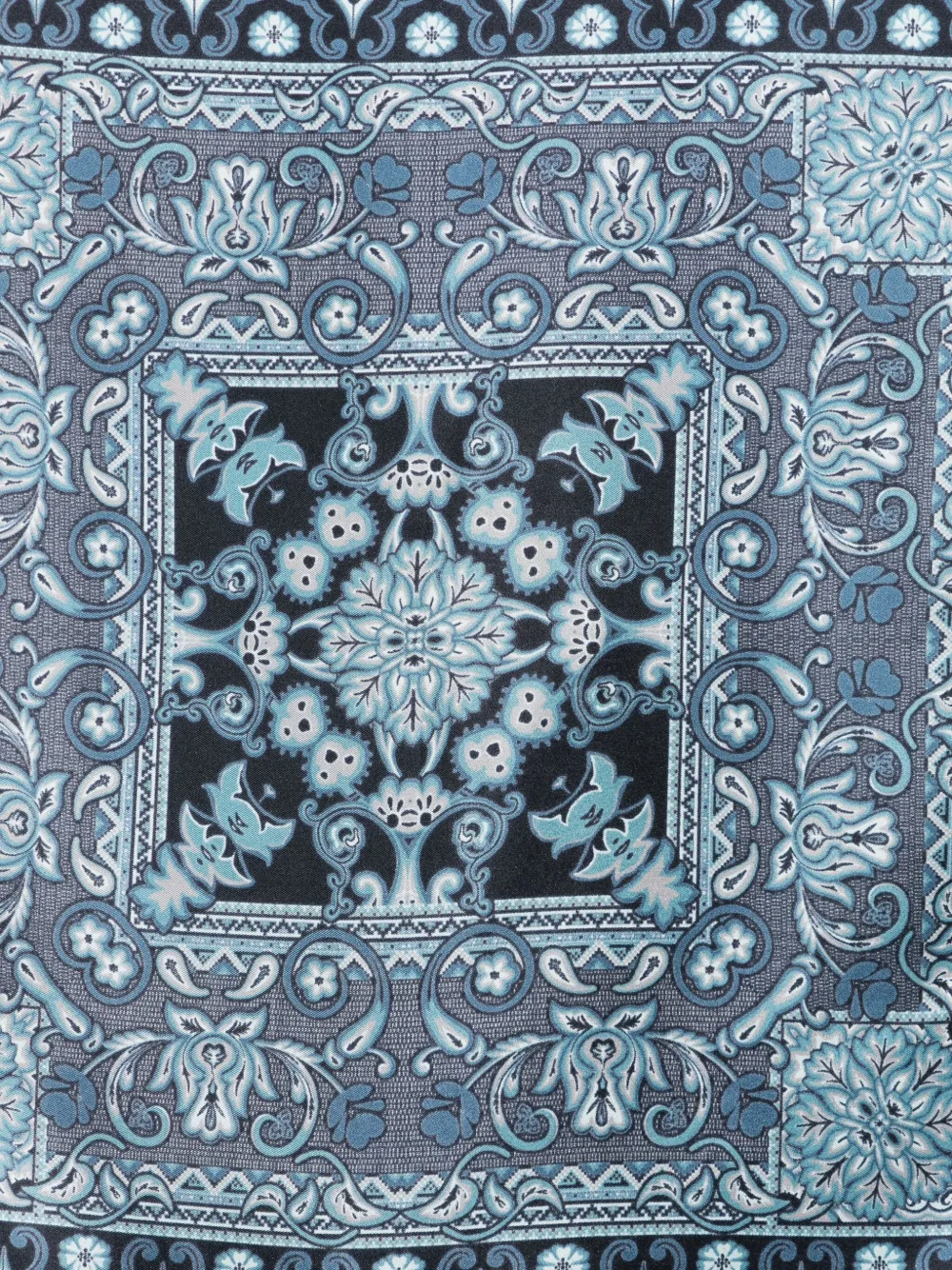 ETRO paisley-print scarf - Blauw