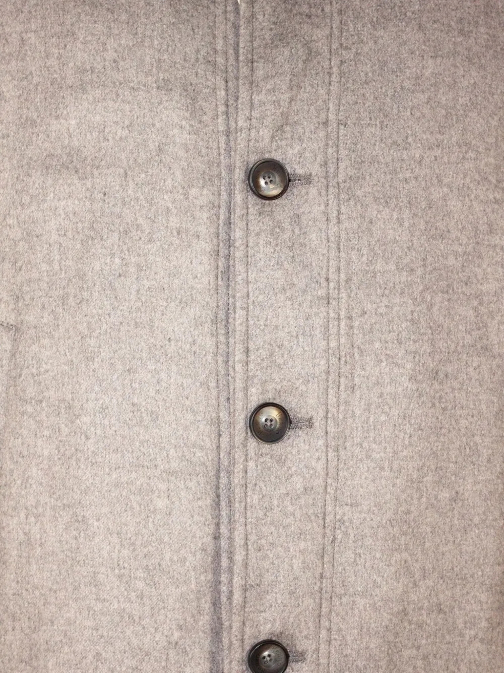 Herno button-fastening elasticated-cuff jacket Bruin