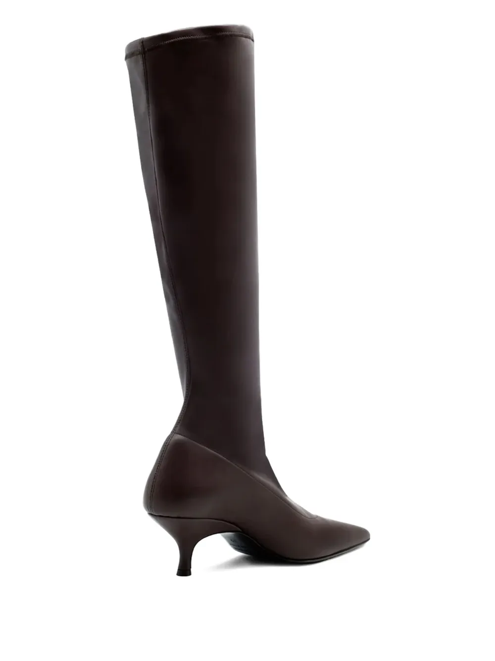 GIABORGHINI 50mm Hera pointed-toe boots Brown