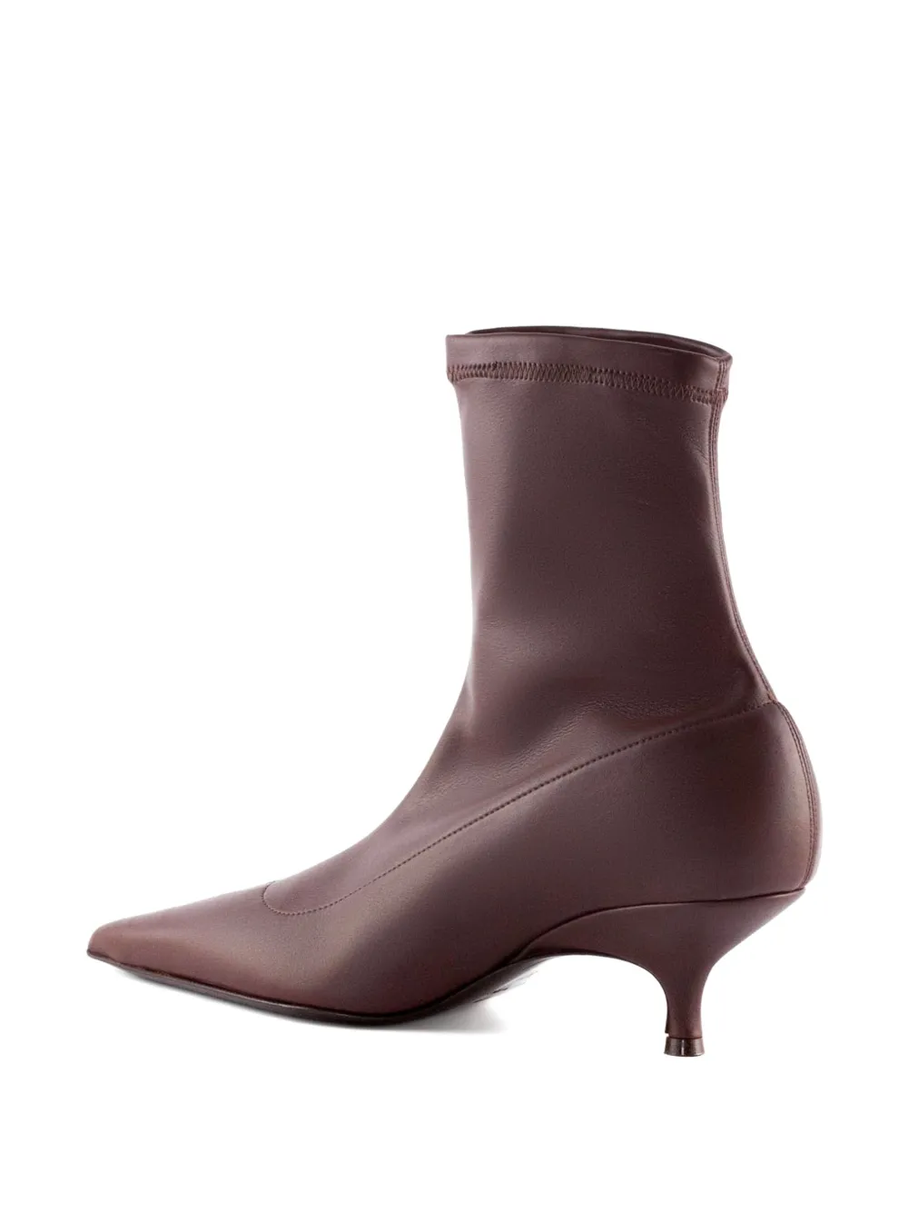 GIABORGHINI 50mm pointed-toe boots Red