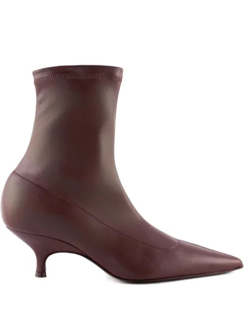 GIABORGHINI 50mm pointed-toe boots