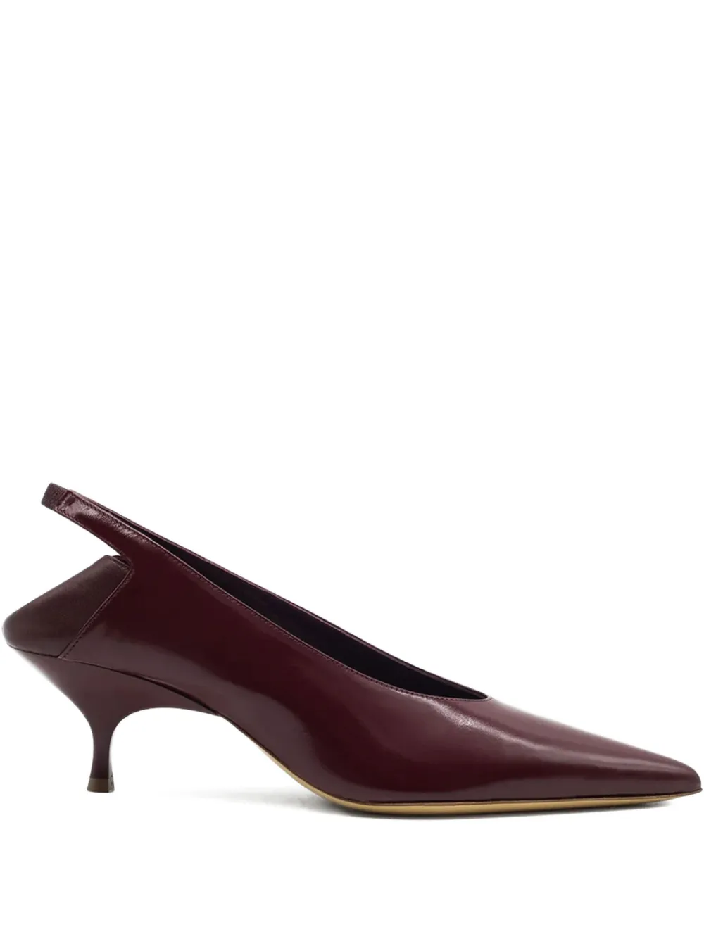 Gia Borghini 50mm Sloane Pumps In Red