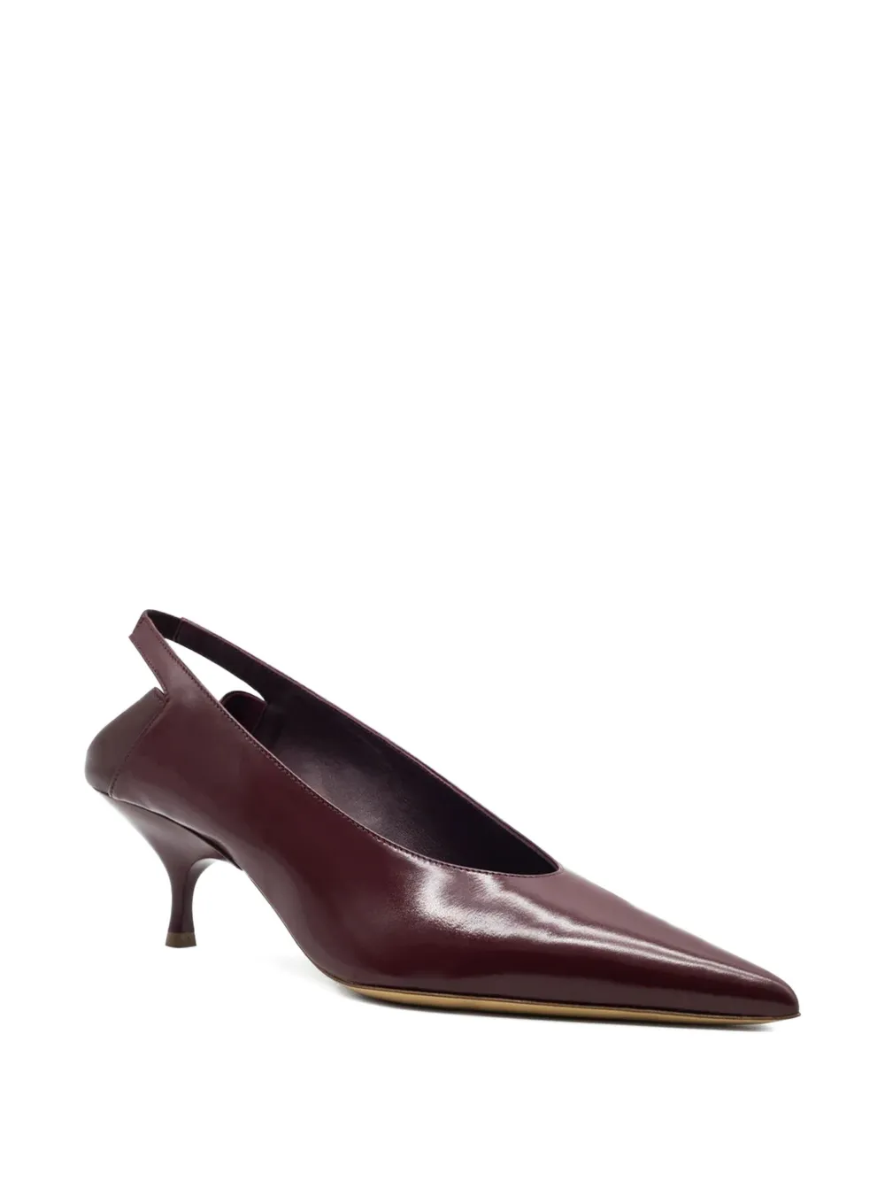 Gia Borghini 50mm Sloane Pumps In Red