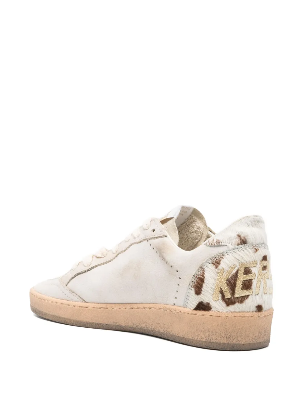 Golden Goose star-patch sneakers White
