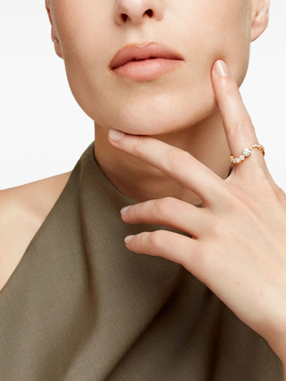 Sophie Bille Brahe 18K yellow gold Grand Ocean Sky diamond ring | Image 2
