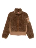 Moncler Coligny teddy-fleece jacket - Brown