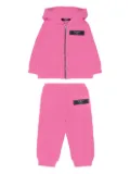 Balmain Kids logo-patch tracksuit - Pink
