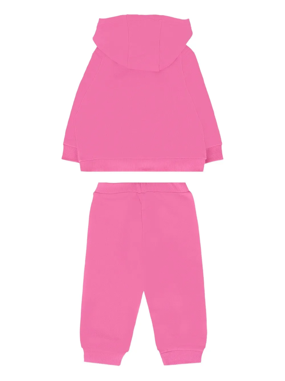 Balmain Kids logo-patch tracksuit Roze
