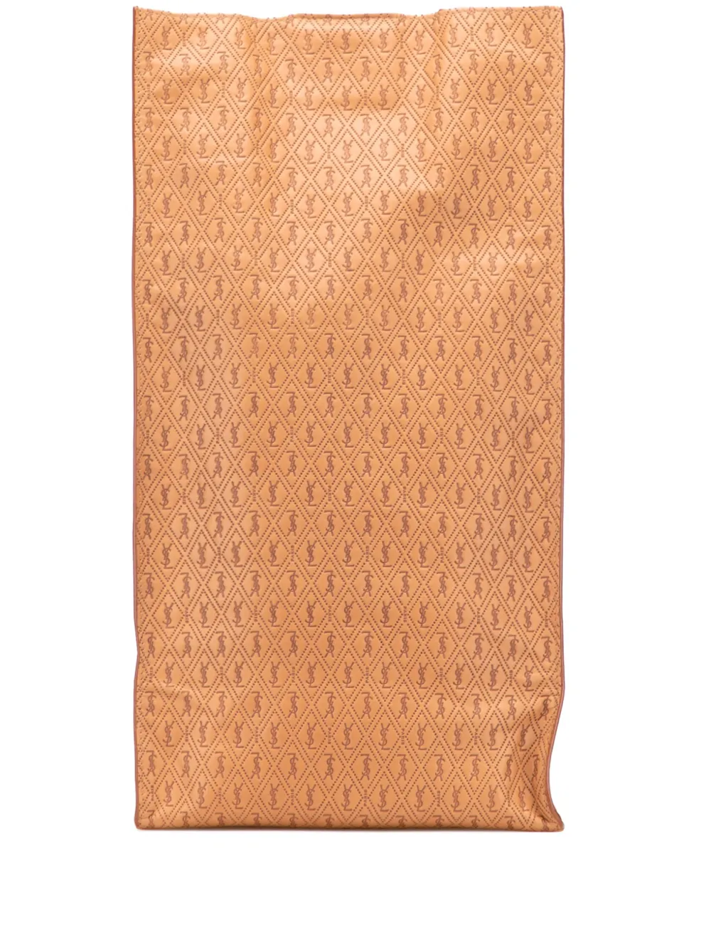 2022 Leather Monogram Deli Paper Bag clutch bag