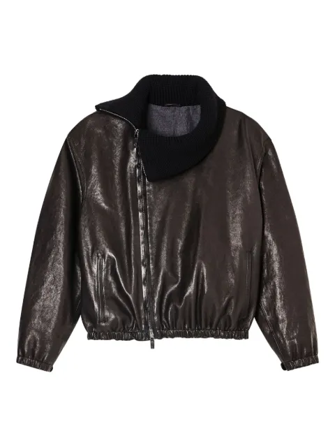 Giorgio Armani leather jacket