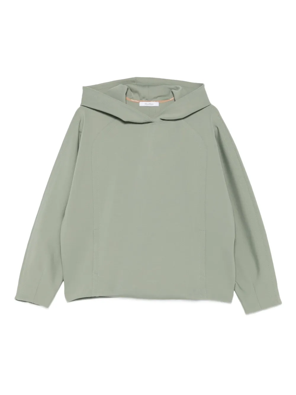 Max Mara panelled long-sleeve hoodie | Image 1