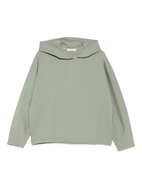 Max Mara panelled long-sleeve hoodie 