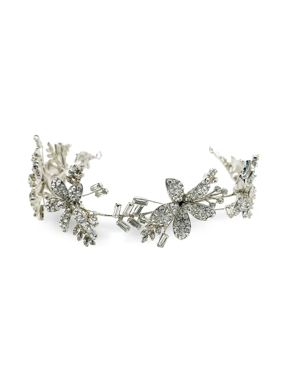Jennifer Gibson Jewellery 1990s floral crystal tiara | Image 2