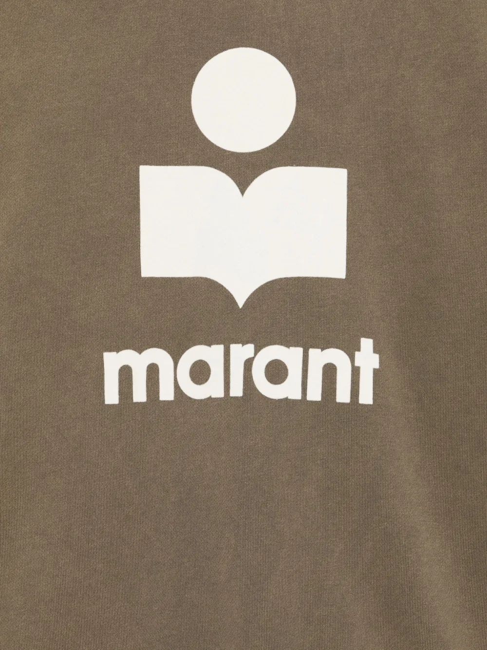 Isabel Marant Mikoy Logo-print Sweatshirt In Brown