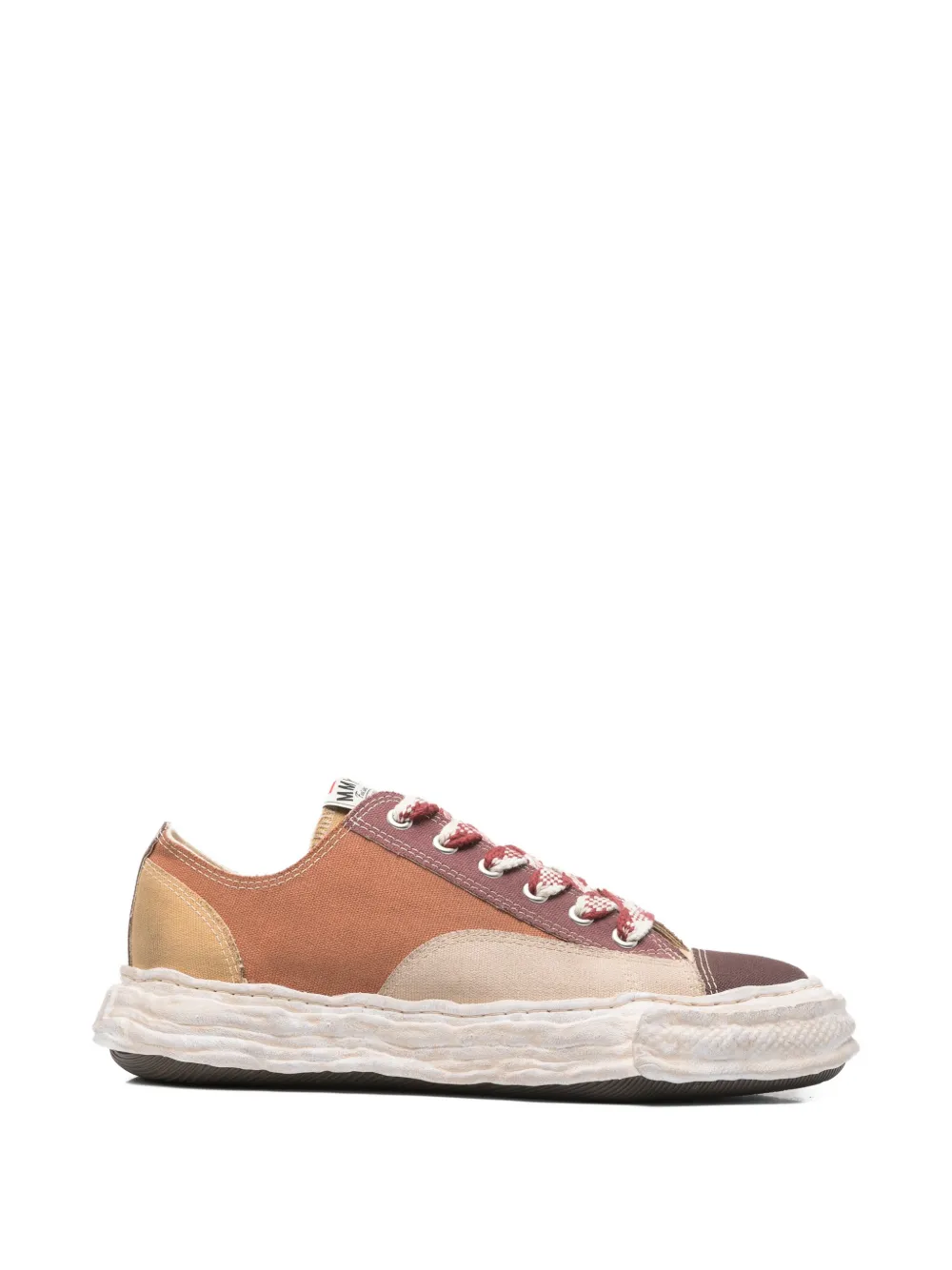 Maison MIHARA YASUHIRO lace-up sneakers - Marrone