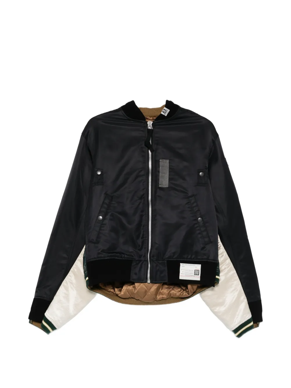 Maison MIHARA YASUHIRO panelled jacket - Nero