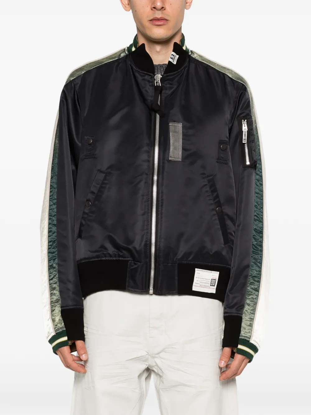  Maison Mihara Yasuhiro Panelled Jacket - Black 