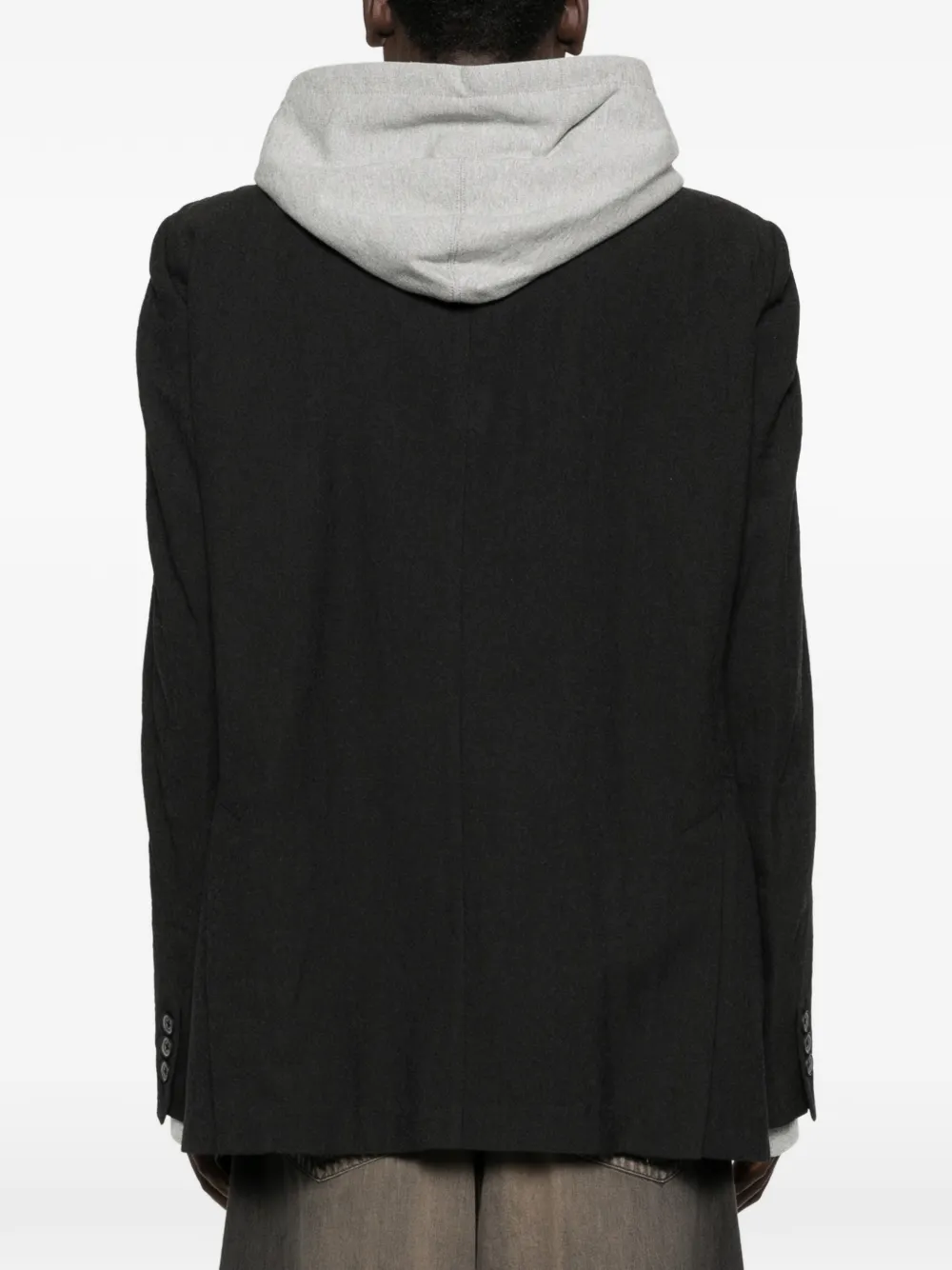 Maison MIHARA YASUHIRO レイヤード ジャケット | ブラック | FARFETCH JP